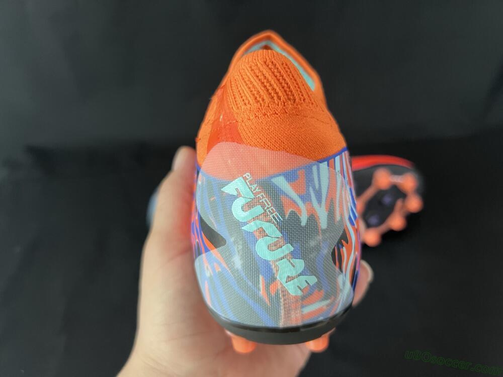 Puma Future 8 Ultimate MG Multi Ground Soccer Cleats - Red/Blue/Black