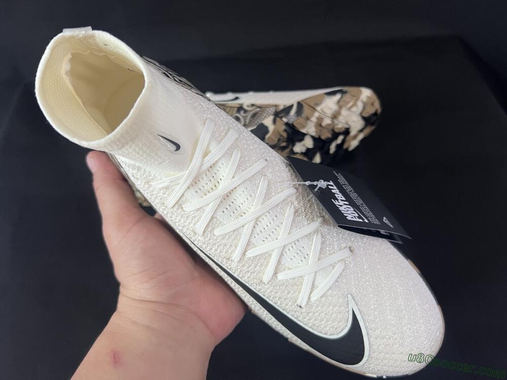 Nike Air Zoom Mercurial Superfly 10 Elite TF Artificial Turf Soccer Shoes - Beige/Black/Brown