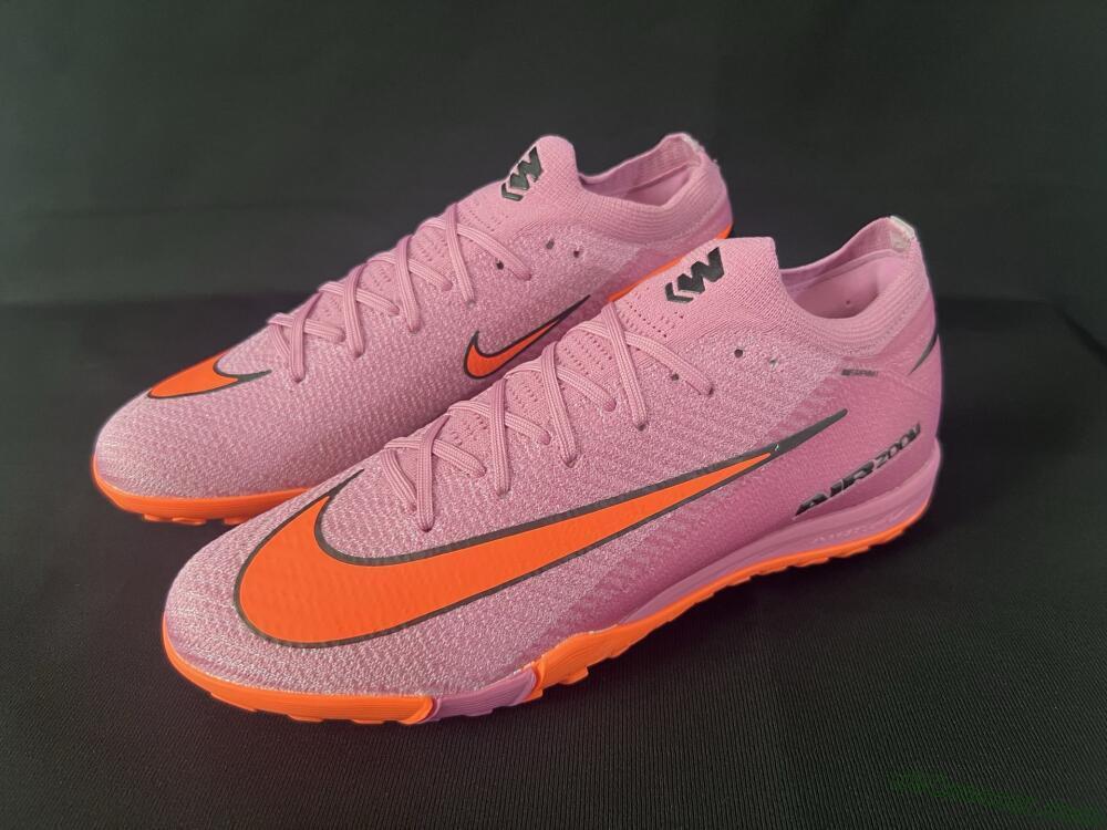 Nike Air Zoom Mercurial Vapor 16 Elite TF Artificial Turf Soccer Shoes - Red/Orange/Black