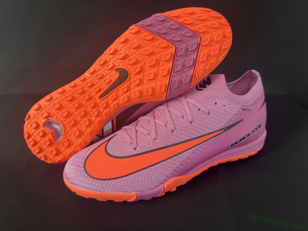 Nike Air Zoom Mercurial Vapor 16 Elite TF Artificial Turf Soccer Shoes - Red/Orange/Black