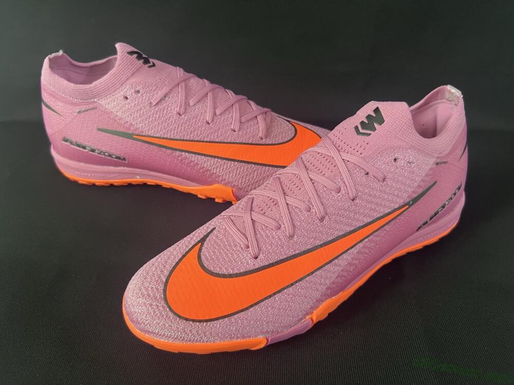 Nike Air Zoom Mercurial Vapor 16 Elite TF Artificial Turf Soccer Shoes - Red/Orange/Black