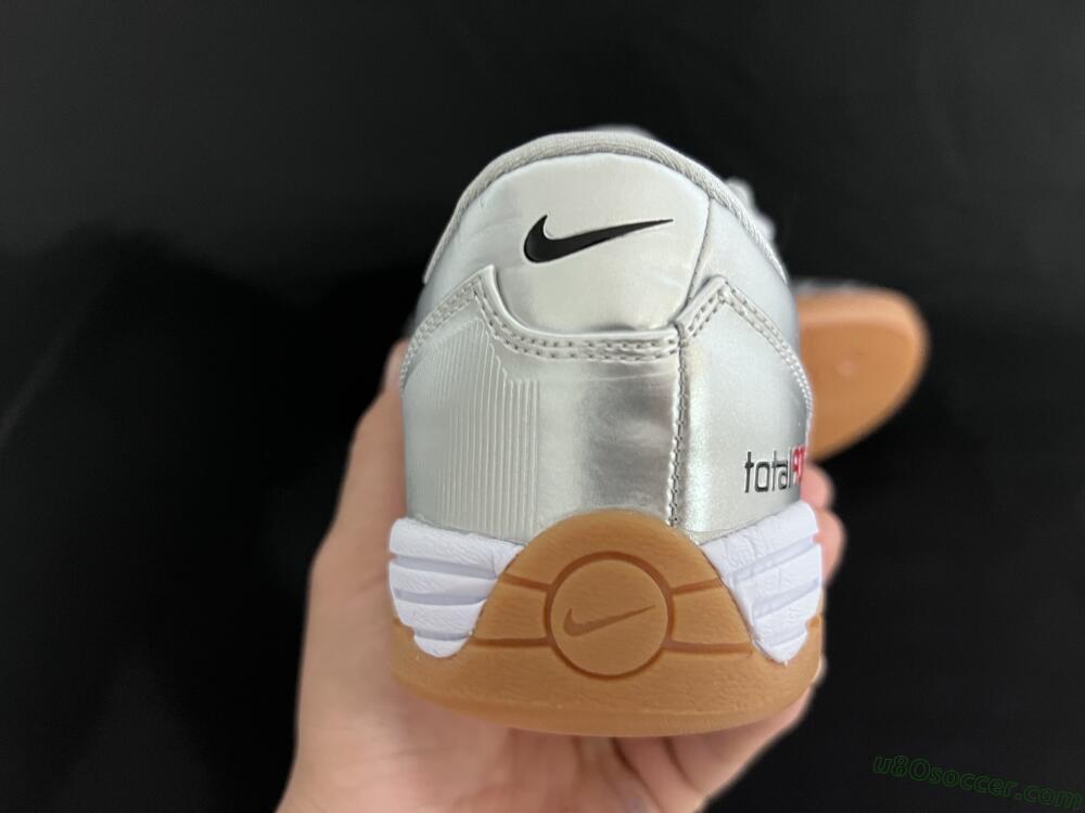 Nike Total 90 III IC Indoor & Futsal Soccer Shoes - Silver/Blue