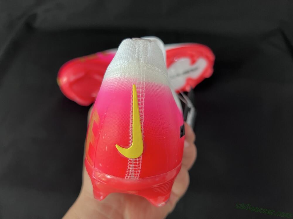 Nike Air Zoom Mercurial Vapor 16 Elite FG Firm Ground Soccer Cleats - White/Pink/Red