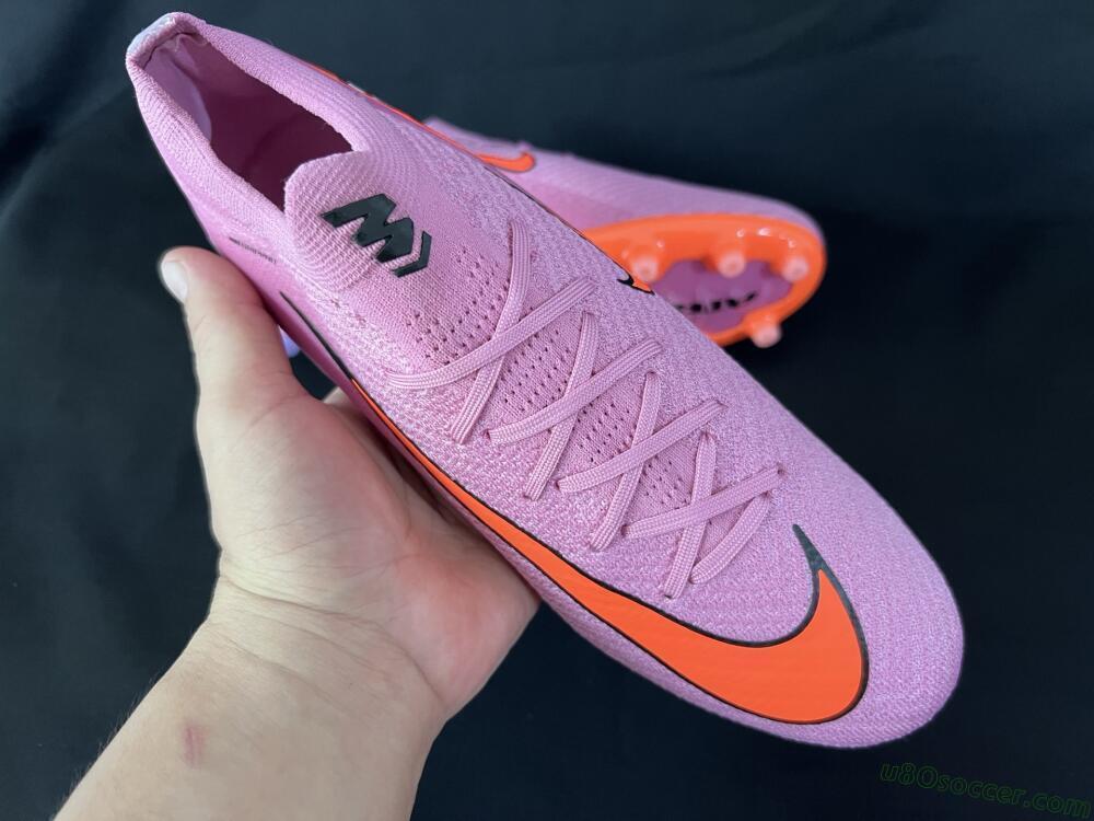 Nike Air Zoom Mercurial Vapor 16 Elite AG Artificial Grass Soccer Cleats - Red/Black