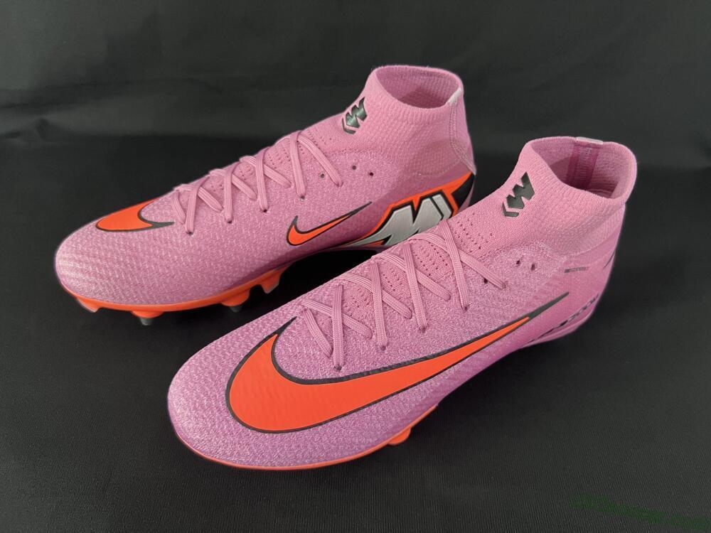 Nike Air Zoom Mercurial Superfly 10 Elite SG Soft Ground Soccer Cleats - Red/Black/White