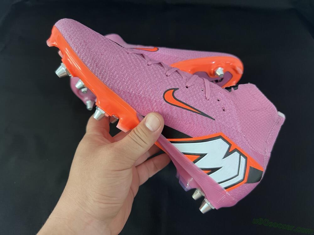 Nike Air Zoom Mercurial Superfly 10 Elite SG Soft Ground Soccer Cleats - Red/Black/White