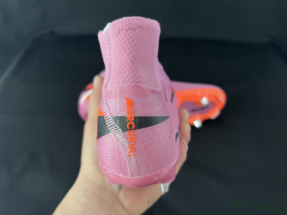 Nike Air Zoom Mercurial Superfly 10 Elite SG Soft Ground Soccer Cleats - Red/Black/White