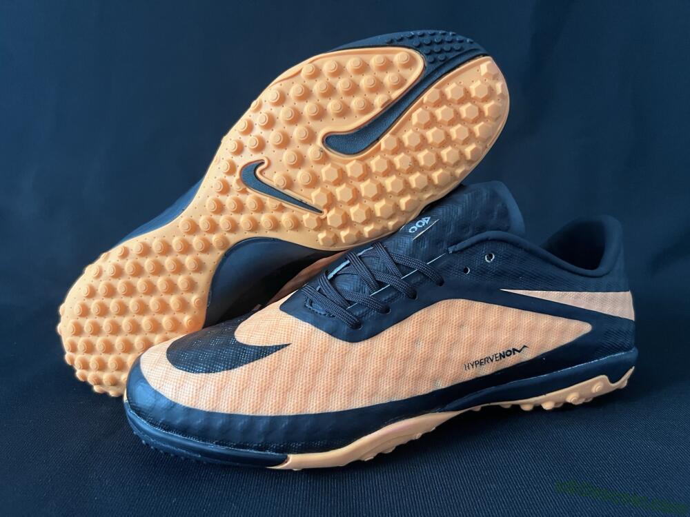 Nike Hypervenom Phantom RGN SE TF Artificial Turf Soccer Shoes - Orange/Black