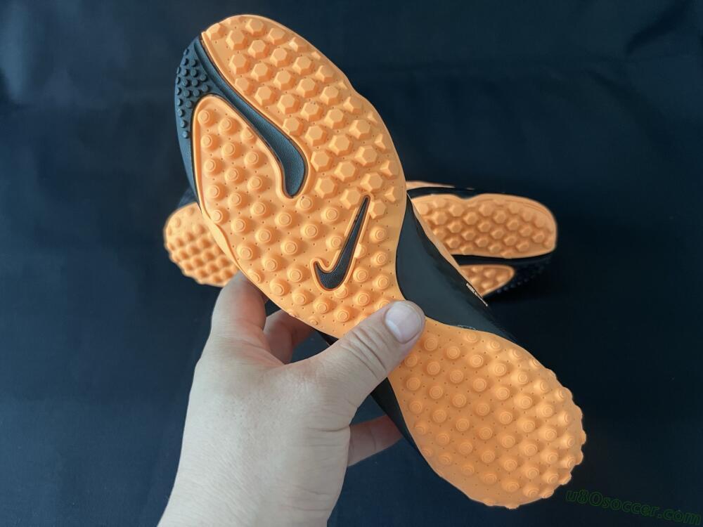 Nike Hypervenom Phantom RGN SE TF Artificial Turf Soccer Shoes - Orange/Black