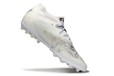 Puma Future 8 Ultimate AG Artificial Grass Soccer Cleats - Beige/Black/White