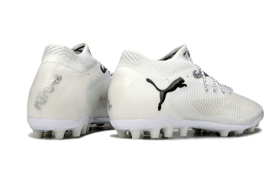 Puma Future 8 Ultimate AG Artificial Grass Soccer Cleats - Beige/Black/White