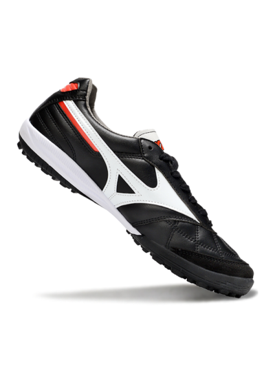 Mizuno Morelia Neo 4 TF Artificial Turf Soccer Shoes - Black/White/Red