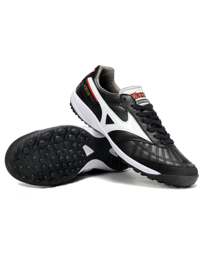 Mizuno Morelia Neo 4 TF Artificial Turf Soccer Shoes - Black/White/Red