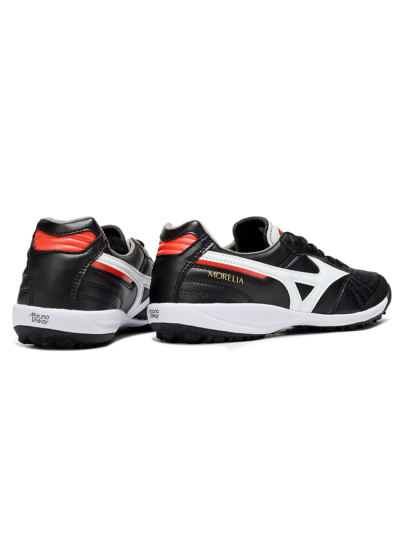 Mizuno Morelia Neo 4 TF Artificial Turf Soccer Shoes - Black/White/Red