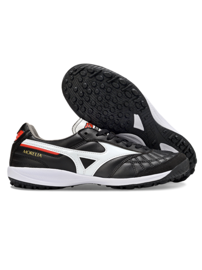 Mizuno Morelia Neo 4 TF Artificial Turf Soccer Shoes - Black/White/Red