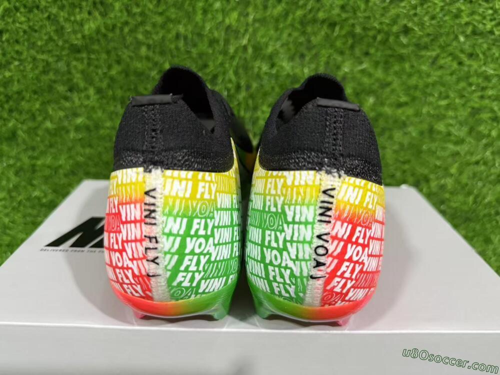 Nike Air Zoom Mercurial Vapor 16 Elite FG Firm Ground Soccer Cleats - Black/Red/Yellow