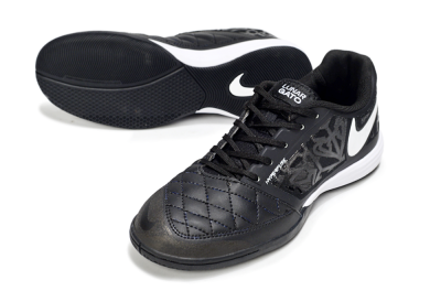 Nike Lunar Gato 2 IC Indoor & Futsal Soccer Shoes - Black/White