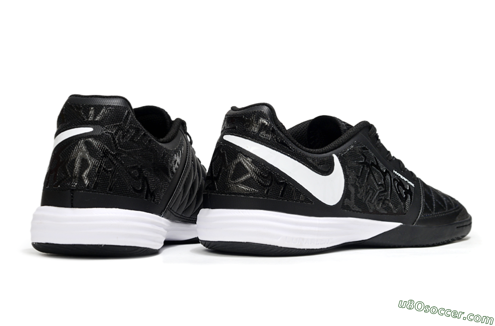 Nike Lunar Gato 2 IC Indoor & Futsal Soccer Shoes - Black/White 7