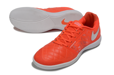 Nike Lunar Gato 2 IC Indoor & Futsal Soccer Shoes - Red/White
