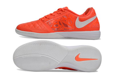 Nike Lunar Gato 2 IC Indoor & Futsal Soccer Shoes - Red/White