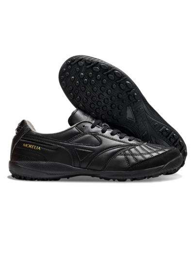 Mizuno Morelia Neo 4 TF Artificial Turf Soccer Shoes - Black/Gold