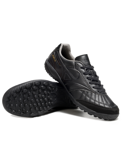 Mizuno Morelia Neo 4 TF Artificial Turf Soccer Shoes - Black/Gold