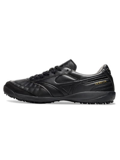 Mizuno Morelia Neo 4 TF Artificial Turf Soccer Shoes - Black/Gold