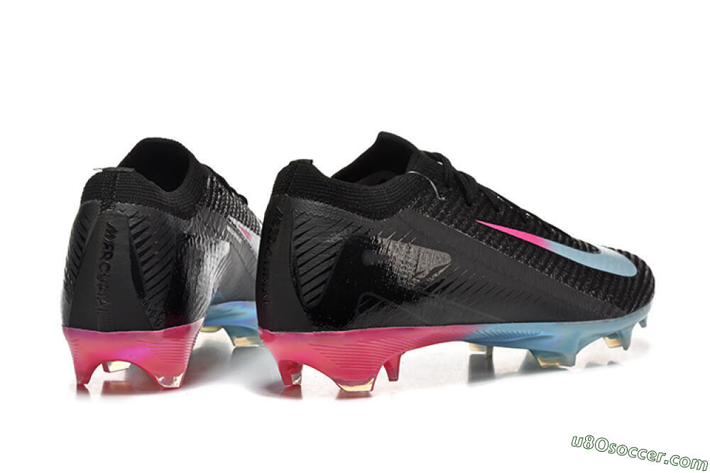 Nike Air Zoom Mercurial Vapor 16 Elite FG Firm Ground Soccer Cleats - Black/Jade/Pink 9