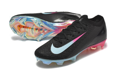 Nike Air Zoom Mercurial Vapor 16 Elite FG Firm Ground Soccer Cleats - Black/Jade/Pink