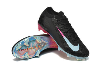 Nike Air Zoom Mercurial Vapor 16 Elite FG Firm Ground Soccer Cleats - Black/Jade/Pink