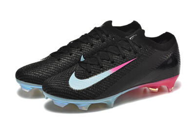 Nike Air Zoom Mercurial Vapor 16 Elite FG Firm Ground Soccer Cleats - Black/Jade/Pink