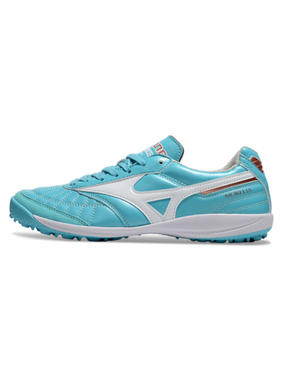 Mizuno Morelia Neo 4 TF Artificial Turf Soccer Shoes - Jade/White/Red