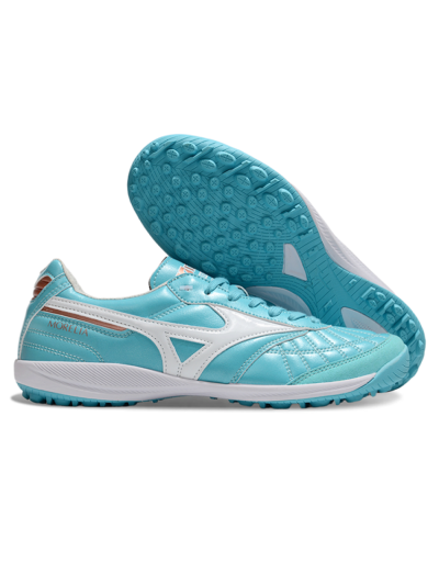 Mizuno Morelia Neo 4 TF Artificial Turf Soccer Shoes - Jade/White/Red