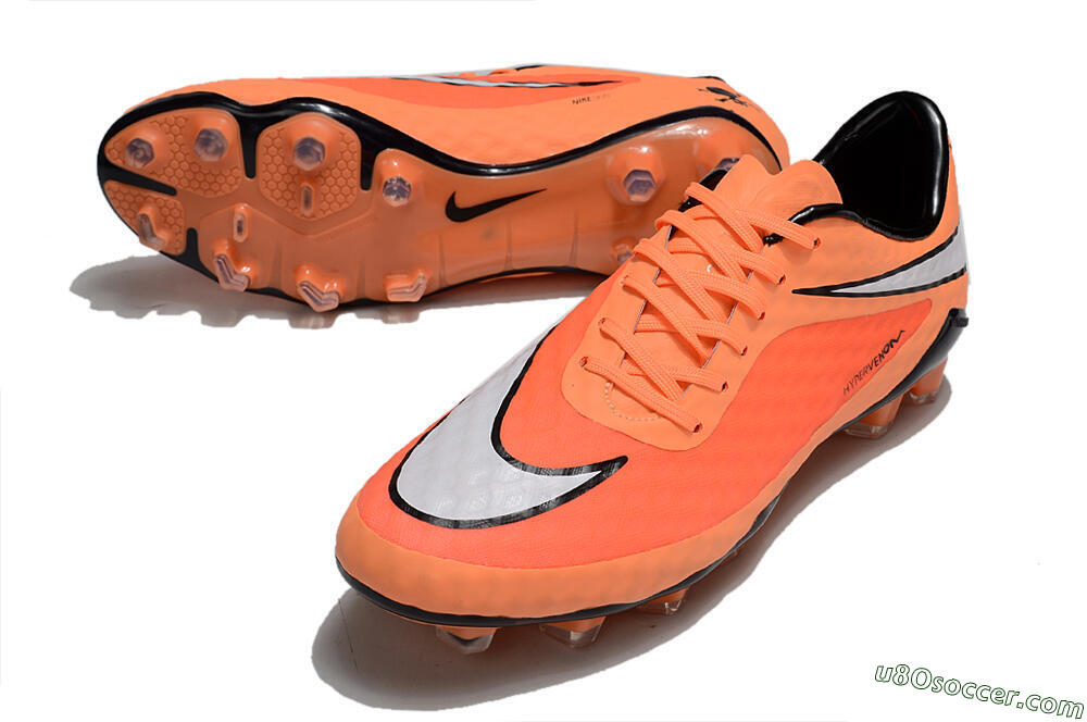 Nike Hypervenom Phantom RGN SE FG Firm Ground Soccer Cleats - Orange/White/Black 3