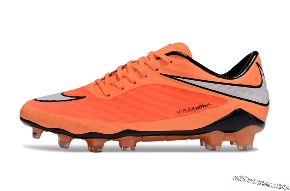 Nike Hypervenom Phantom RGN SE FG Firm Ground Soccer Cleats - Orange/White/Black 2