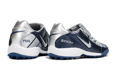 Nike Air Zoom Total 90 III TF Artificial Turf Soccer Shoes - Blue/Silver/White