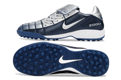 Nike Air Zoom Total 90 III TF Artificial Turf Soccer Shoes - Blue/Silver/White
