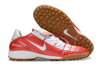 Nike Air Zoom Total 90 III TF Artificial Turf Soccer Shoes - Red/White/Brown