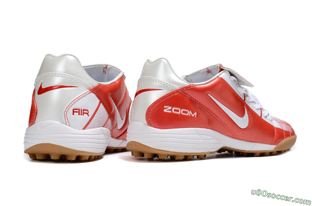 Nike Air Zoom Total 90 III TF Artificial Turf Soccer Shoes - Red/White/Brown 6