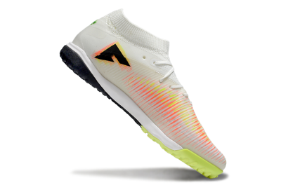 Puma Future 8 Ultimate TF Artificial Turf Soccer Shoes - Beige/Red/Yellow