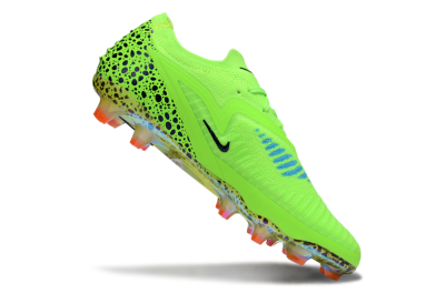 Nike Phantom 6 Elite FG Firm Ground Soccer Cleats - Yellow/Black/Leopard