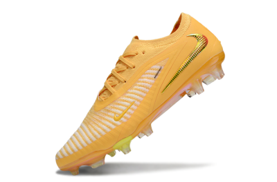 Nike Phantom 6 Elite FG Firm Ground Soccer Cleats - Yellow/White/Gold