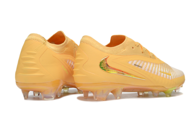 Nike Phantom 6 Elite FG Firm Ground Soccer Cleats - Yellow/White/Gold