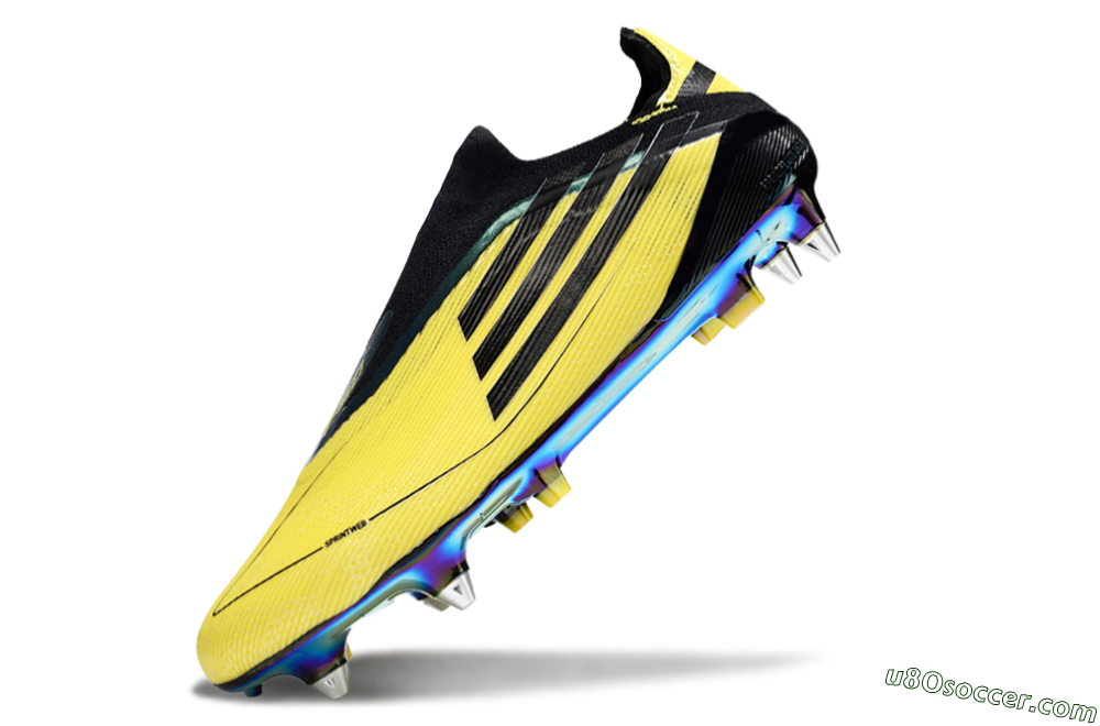 Adidas F50 Elite SG Soft Ground Soccer Cleats - Black/Yellow