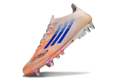 Adidas F50 Elite SG Soft Ground Soccer Cleats - Pink/Orange/Blue