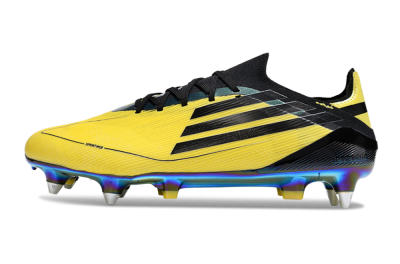 Adidas F50 Elite SG Soft Ground Soccer Cleats - Yellow/Black/Gold