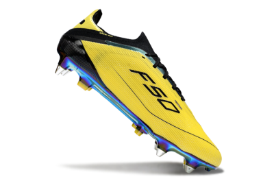 Adidas F50 Elite SG Soft Ground Soccer Cleats - Yellow/Black/Gold