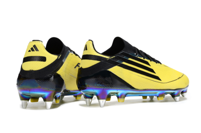 Adidas F50 Elite SG Soft Ground Soccer Cleats - Yellow/Black/Gold