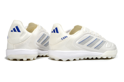 Adidas Copa Pure 3 TF Artificial Turf Soccer Shoes - Beige/Blue/White