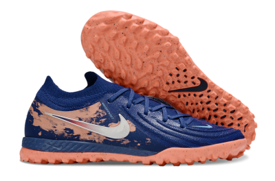 Nike Phantom GX 2 Elite TF Artificial Turf Soccer Shoes - Blue/Pink/White